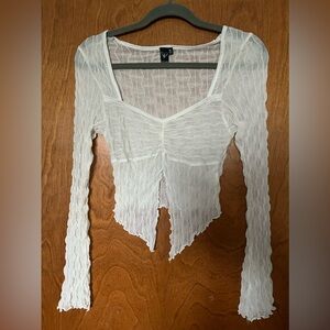 Windsor sheer top